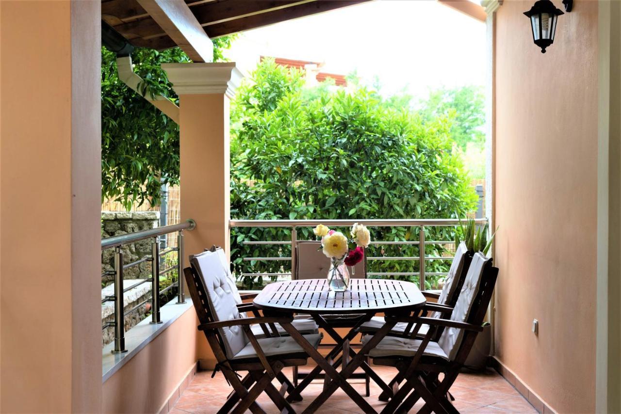 La Bella Vita - Luxury Holiday House Close To Corfu Town Potamós エクステリア 写真