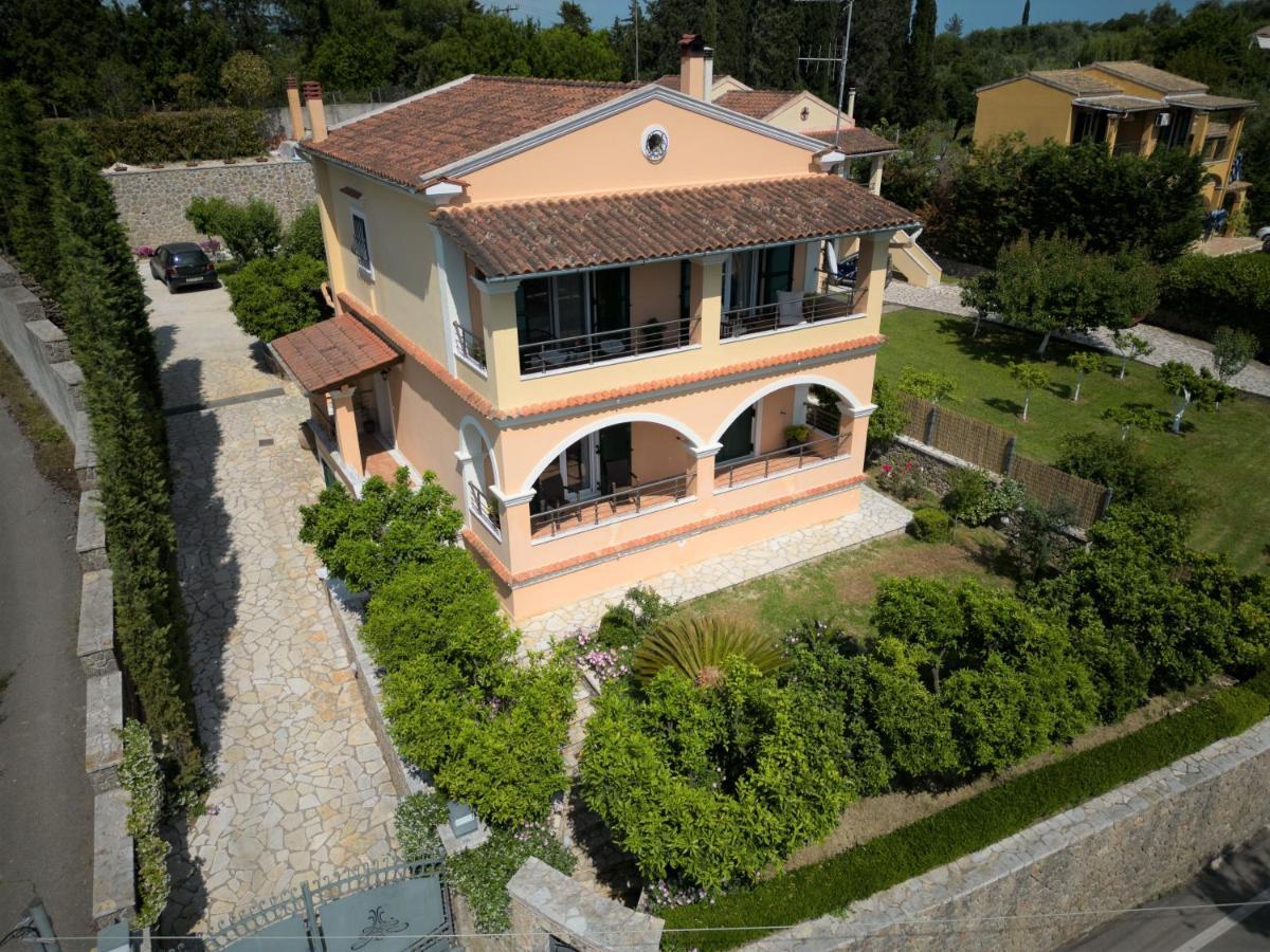 La Bella Vita - Luxury Holiday House Close To Corfu Town Potamós エクステリア 写真