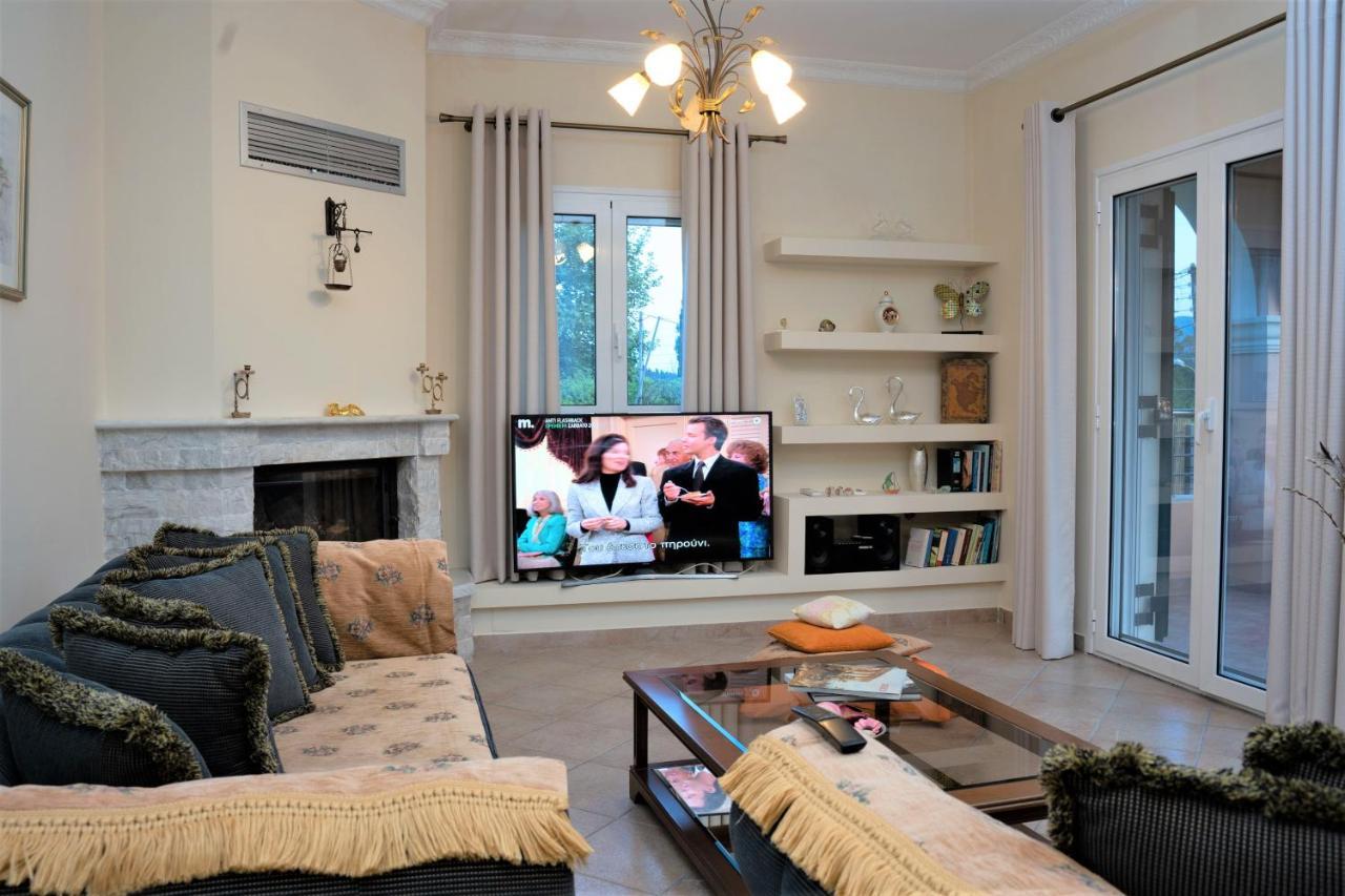 La Bella Vita - Luxury Holiday House Close To Corfu Town Potamós エクステリア 写真