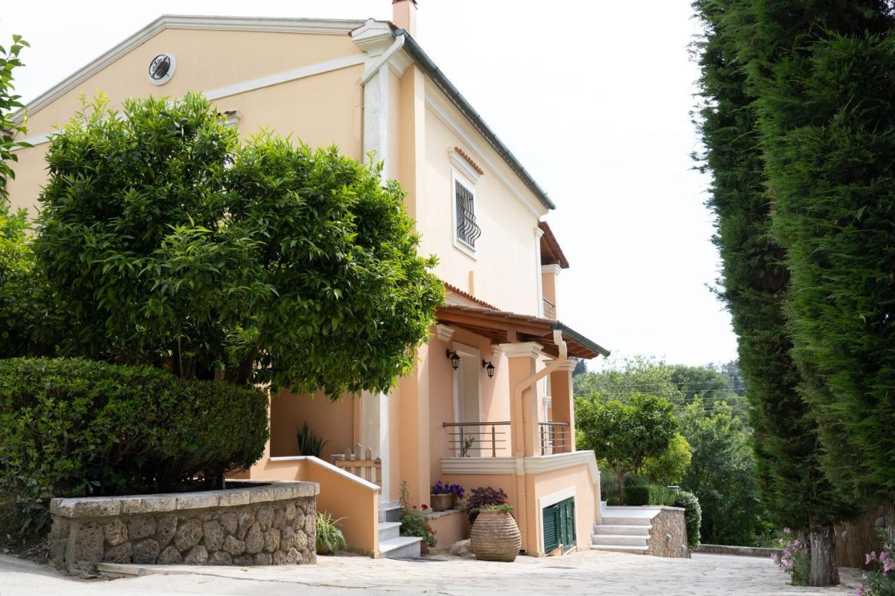 La Bella Vita - Luxury Holiday House Close To Corfu Town Potamós エクステリア 写真