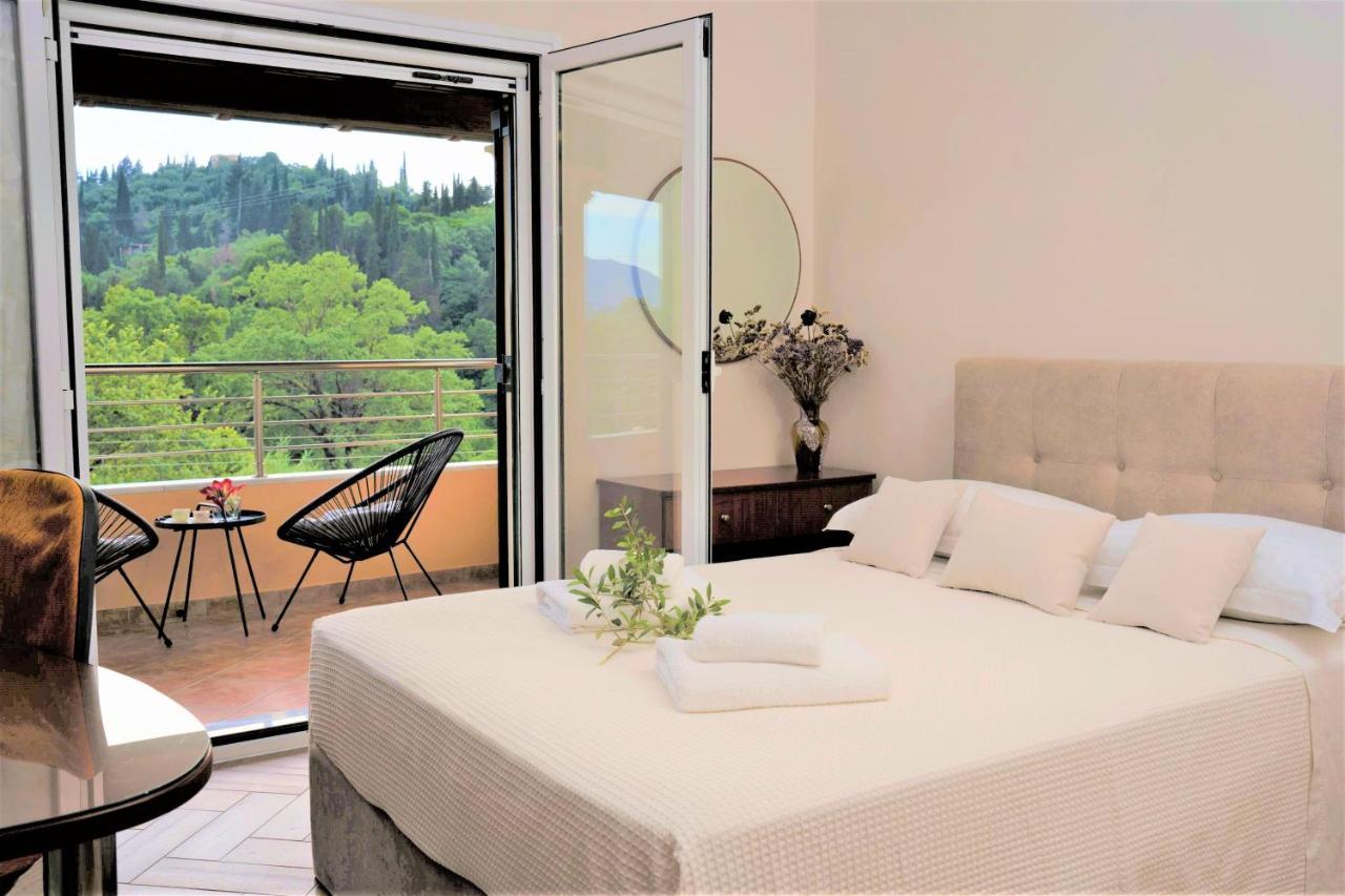 La Bella Vita - Luxury Holiday House Close To Corfu Town Potamós エクステリア 写真