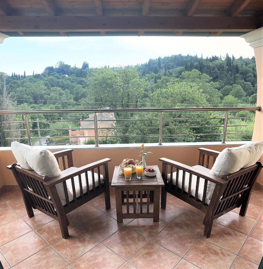 La Bella Vita - Luxury Holiday House Close To Corfu Town Potamós エクステリア 写真