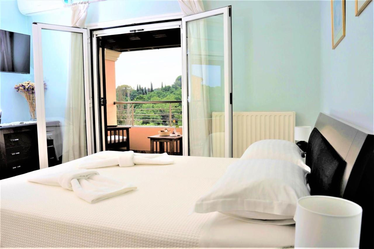 La Bella Vita - Luxury Holiday House Close To Corfu Town Potamós エクステリア 写真