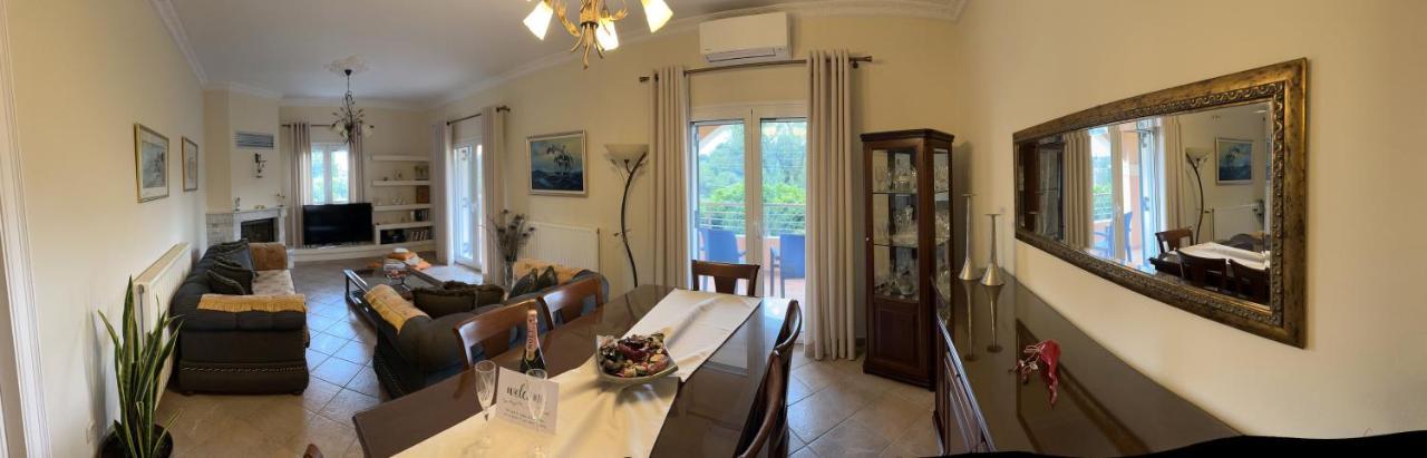 La Bella Vita - Luxury Holiday House Close To Corfu Town Potamós エクステリア 写真